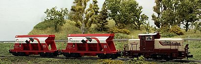 1776 - 1777 SBB Sch�ttgutwagen -- HOLCIM - im Betrieb - Internet