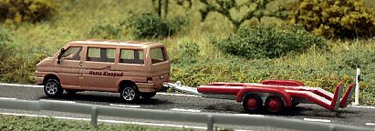 1788 WIKING VW T4 -- GMA - links - mit Autoabschlepphänger - Internet 1788 WIKING VW T4 -- GMA - links - mit Autoabschlepphänger - Internet