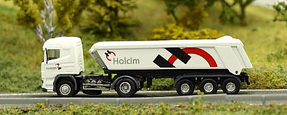 1808 SCANIA Hinterkipper Sattelzug - HOLCIM - links - Internet