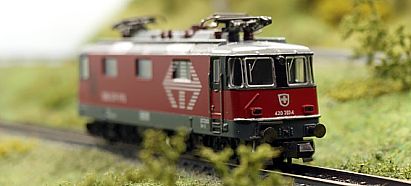 1815 Fleischmann E-lok - LION 420 202-4 - Stirn - Internet
