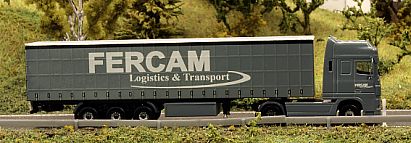 1830 DAF Gardinenplanen - Sattelzug - FERCAM -- Logistics & Transport - rechts - Internet 1830 DAF Gardinenplanen - Sattelzug - FERCAM -- Logistics & Transport - rechts - Internet