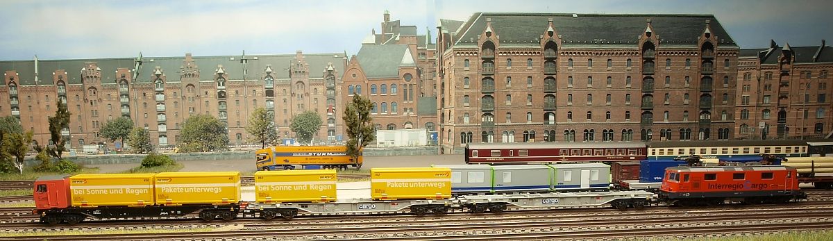 1841 RTS Cargosprinter komplett - Postcontainer 2 - 100 komplette Z�ge