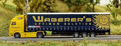 1897 ROCO - VOLVO - Gardinenplanen-Sattelzug - WABERERS - links - Internet 1897 ROCO - VOLVO - Gardinenplanen-Sattelzug - WABERERS - links - Internet