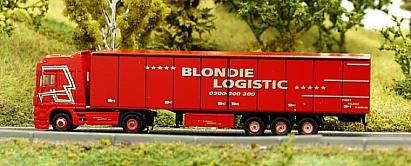 1916 DAF - Koffer Sattelzug, SpaceCab - Blondie Logistic - links - Internet 1916 DAF - Koffer Sattelzug, SpaceCab - Blondie Logistic - links - Internet
