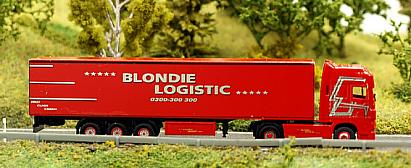 1916 DAF - Koffer Sattelzug, SpaceCab - Blondie Logistic - rechts - Internet 1916 DAF - Koffer Sattelzug, SpaceCab - Blondie Logistic - rechts - Internet