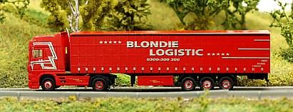 1917 DAF - Gardinenplanen Sattelzug - Blondie Logistic - links - Internet 1917 DAF - Gardinenplanen Sattelzug - Blondie Logistic - links - Internet