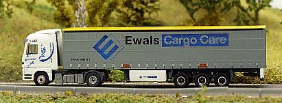 1920 Gardinenplanen - Sattelzug (Basismodell HERPA) - Ewals Cargo Care - links - Internet 1920 Gardinenplanen - Sattelzug (Basismodell HERPA) - Ewals Cargo Care - links - Internet