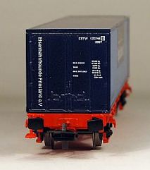 Container Royal Greenland H0 hinten
