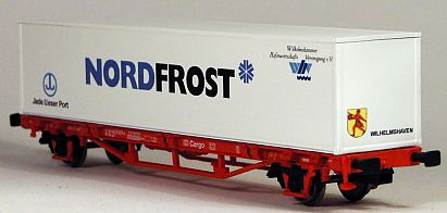 Container Waggon Nordfrost HO hinten Internet