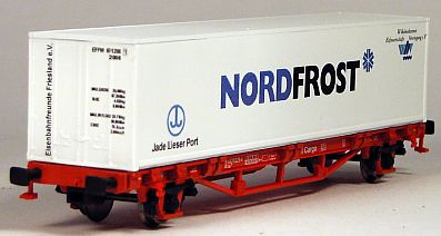 Container Waggon Nordfrost HO hinten Tren Internet