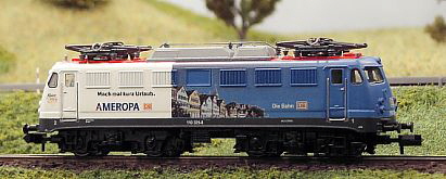 1536 Elektro-Lokomotive - Hobbytrain - 244502 -- E-Lok BR 110 -  110 325-8 --Ameropa - 2 Landschaft Internet