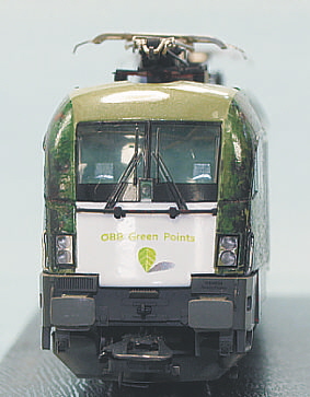 1904 MAERKLIN - TAURUS - OEBB GREEN POINTS -  vorn 1 - Internet