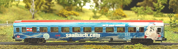 1950 Roco Spur N 24468 Schnellzugwagen 2.kl. - Bpmz - �BB Wagen mit Saalbach Skicircus - Seite 2 - Internet gross