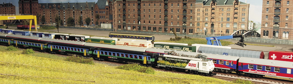 1745 SOB Re 446 445-9 ALNO Werbe Lok - mit Hintergrund 3-3 - Automatikbilderrahmen