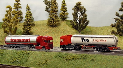 15 HERPA Tank-Sattelzug VOS-transmet